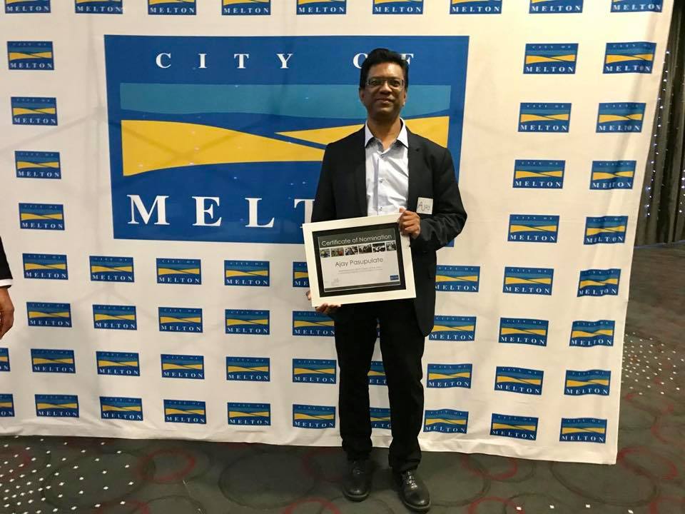 Ajay Pasupulate in Melton city council