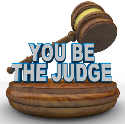 you be the judge